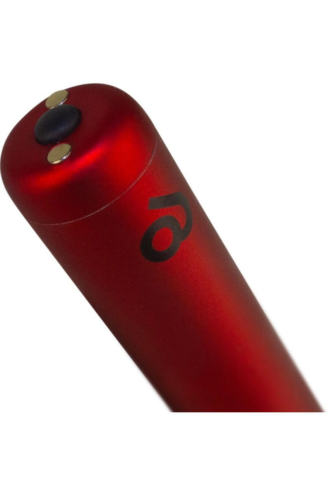 ROCKS-OFF - PROIETTILE VIBRANTE RICARICABILE ROSSO PAPAVERO