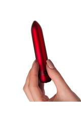 ROCKS-OFF - PROIETTILE VIBRANTE RICARICABILE ROSSO PAPAVERO