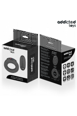 ADDICTED TOYS - ANELLO PER IL PENE VIBRANTE CON EFFETTO RISCALDANTE E TELECOMANDO