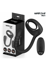 ADDICTED TOYS - ANELLO VIBRANTE PER IL PENE CON TELECOMANDO P-SPOT