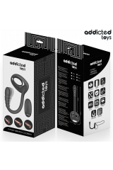ADDICTED TOYS - ANELLO VIBRANTE PER IL PENE CON TELECOMANDO P-SPOT