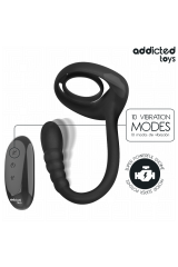 ADDICTED TOYS - ANELLO VIBRANTE PER IL PENE CON TELECOMANDO P-SPOT