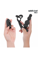 ADDICTED TOYS - MASSAGGIATORE PROSTATICO ROTANTE CON TELECOMANDO