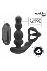 ADDICTED TOYS - MASSAGGIATORE PROSTATICO ROTANTE CON TELECOMANDO