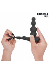 ADDICTED TOYS - MASSAGGIATORE PROSTATICO ROTANTE CON TELECOMANDO