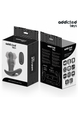 ADDICTED TOYS - TAPPO ANALE ROTANTE E VIBRANTE CON TELECOMANDO