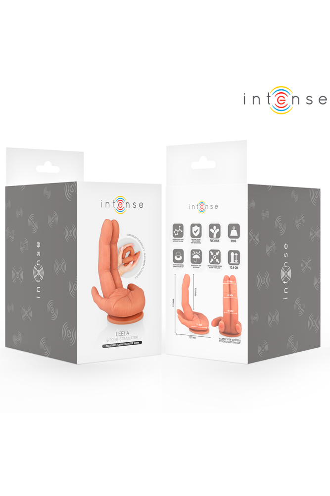 INTENSE - LEELA STIMOLATORE PUNTO G FLESSIBILE MANO 12