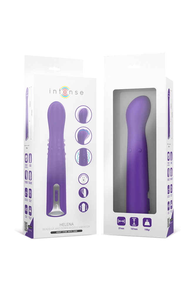 INTENSE - HELENA BEADS VIBRATORE OSCILLANTE SU E GIÙ 13
