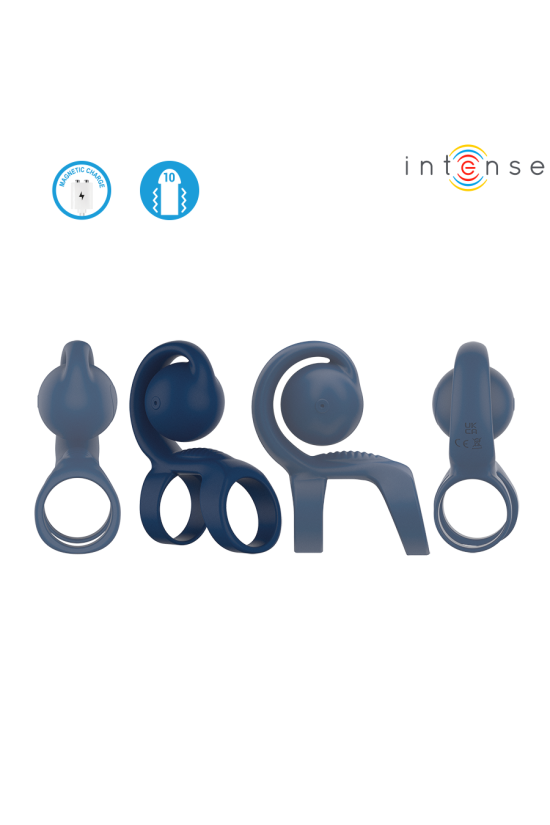 INTENSE - ANELLO FALLICO TYSON CON PALLA VIBRANTE Ø 3