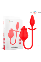 INTENSE - MELANIE STIMOLATORE DOPPIO PER CLITORIDE CON LINGUA A ZIGZAG