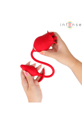 INTENSE - MELANIE STIMOLATORE DOPPIO PER CLITORIDE CON LINGUA A ZIGZAG