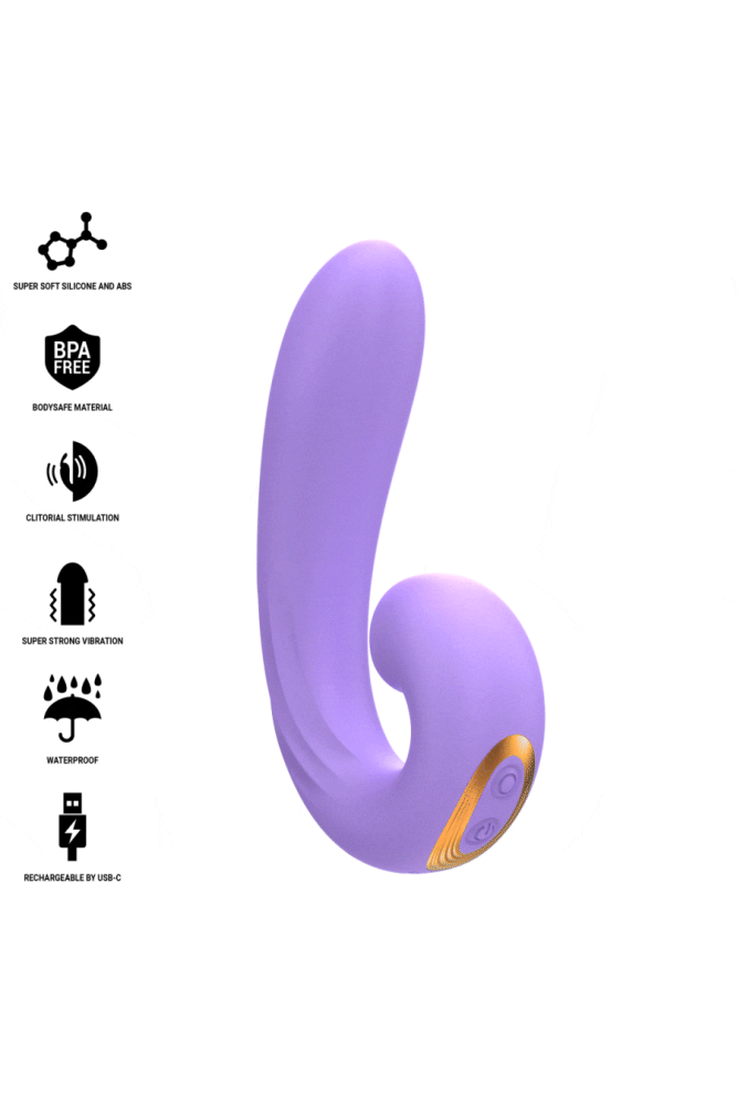 INTENSE - STIMOLATORE CLITORIDEO A DOPPIA VIBRAZIONE MERYL