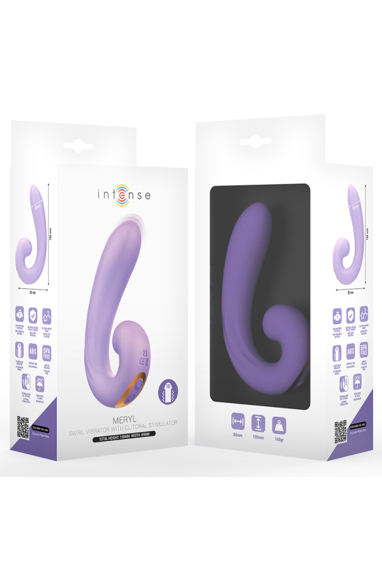 INTENSE - STIMOLATORE CLITORIDEO A DOPPIA VIBRAZIONE MERYL