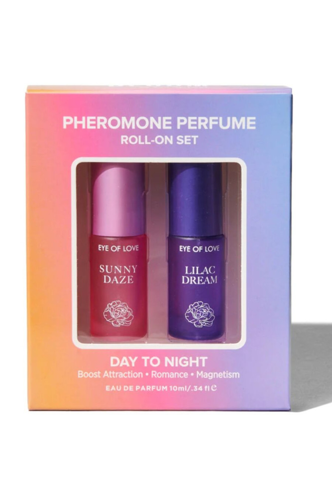 EYE OF LOVE - BLOOM DAY TO NIGHT SET DI PROFUMI ROLL-ON AI FEROMONI 2 X 5 ML