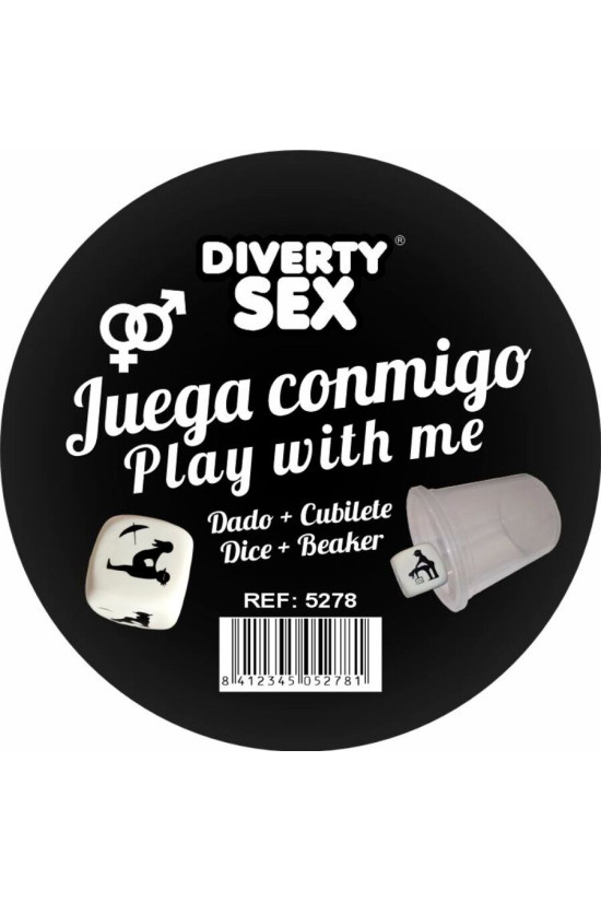 DIABLO PICANTE - DADI BIANCHI DURI CON POSIZIONI E CUBO