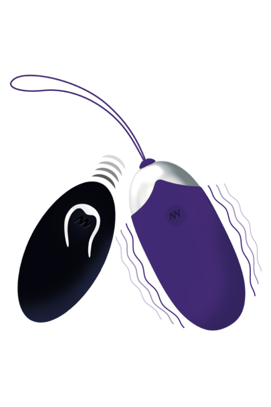 INTENSE - UOVO VIBRANTE FLIPPY II CON TELECOMANDO VIOLA