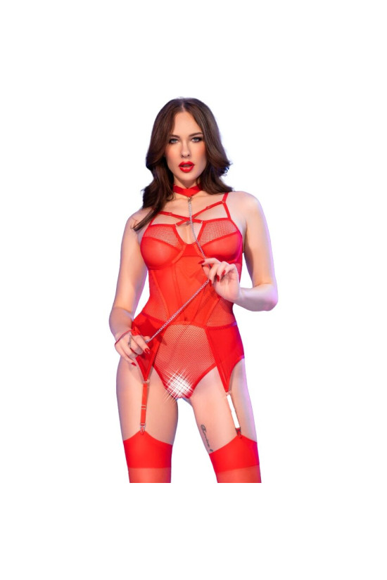 CHILIROSE - CR 4879 BODY SENZA CAVALLO ROSSO M