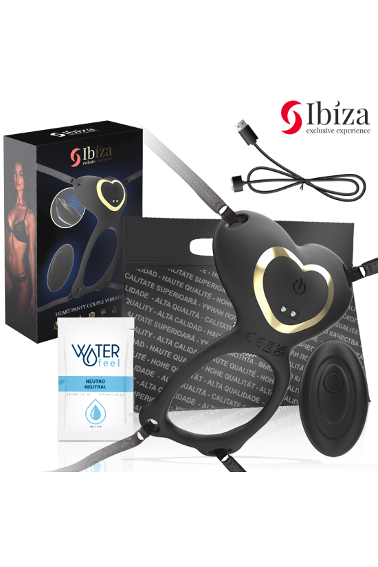 IBIZA - VIBRATORE DI COPPIA CON TELECOMANDO A CUORE