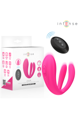 INTENSE - JULIA DOPPIO VIBRATORE STIMOLATORE A MORSETTO CON TELECOMANDO
