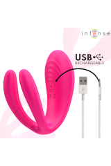 INTENSE - JULIA DOPPIO VIBRATORE STIMOLATORE A MORSETTO CON TELECOMANDO