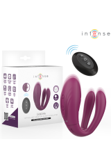 INTENSE - STIMOLATORE A MORSETTO CON VIBRAZIONE E TAPPING SANDRA CON TELECOMANDO