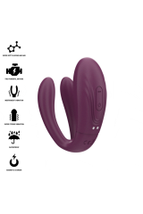 INTENSE - STIMOLATORE A MORSETTO CON VIBRAZIONE E TAPPING SANDRA CON TELECOMANDO