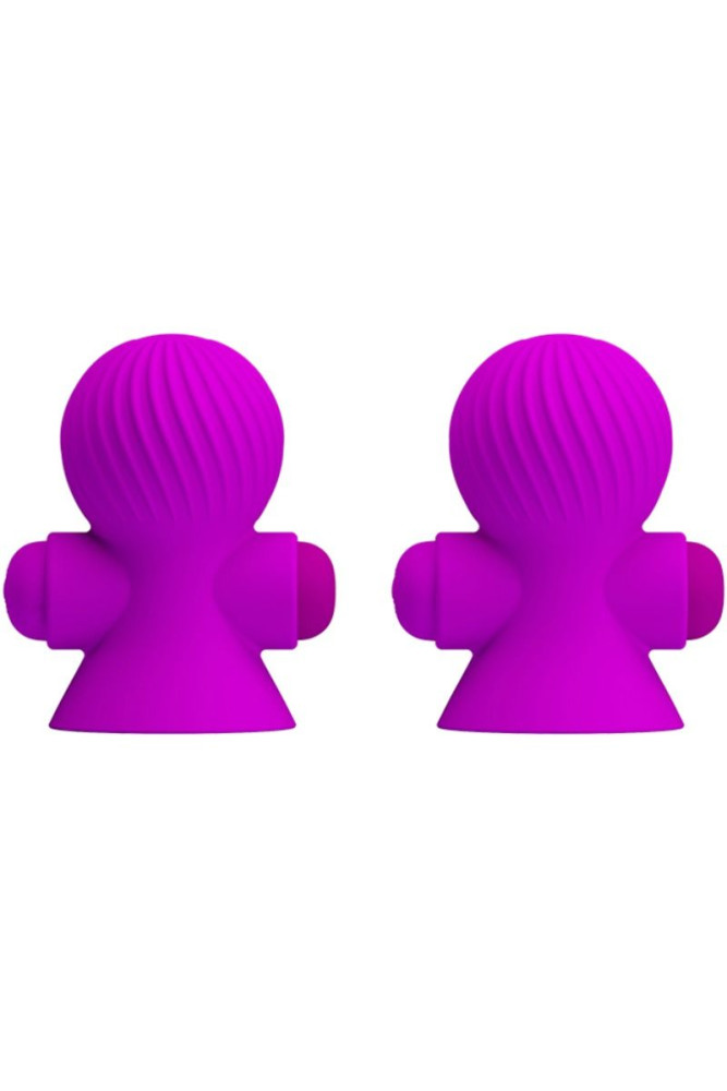 PRETTY LOVE - STIMOLATORE DEL CAPEZZOLO 12 MODALIT DI VIBRAZIONE LILLA