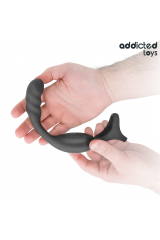 ADDICTED TOYS - ANELLO PER IL PENE PROSTATICO DOPPIO CON TELECOMANDO