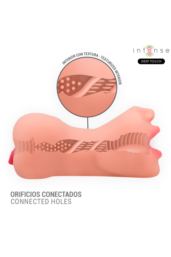INTENSE DEEP TOUCH - MASTURBATORE RILEY A DOPPIA BOCCA E VAGINA