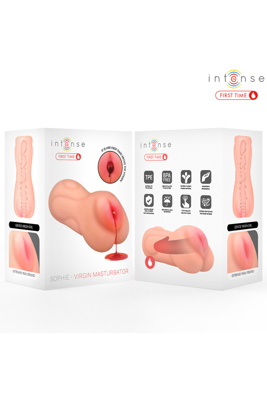 INTENSE FIRST TIME - SOPHIE VERGINE MASTURBATORE CON SANGUINAMENTO