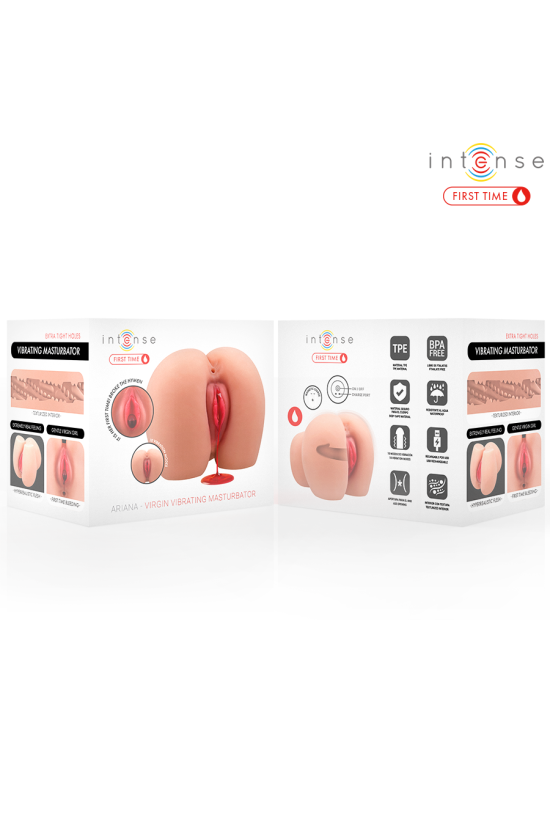 INTENSE FIRST TIME - ARIANA VIRGIN VIBRATORE MASTURBATORE CON SANGUINAMENTO