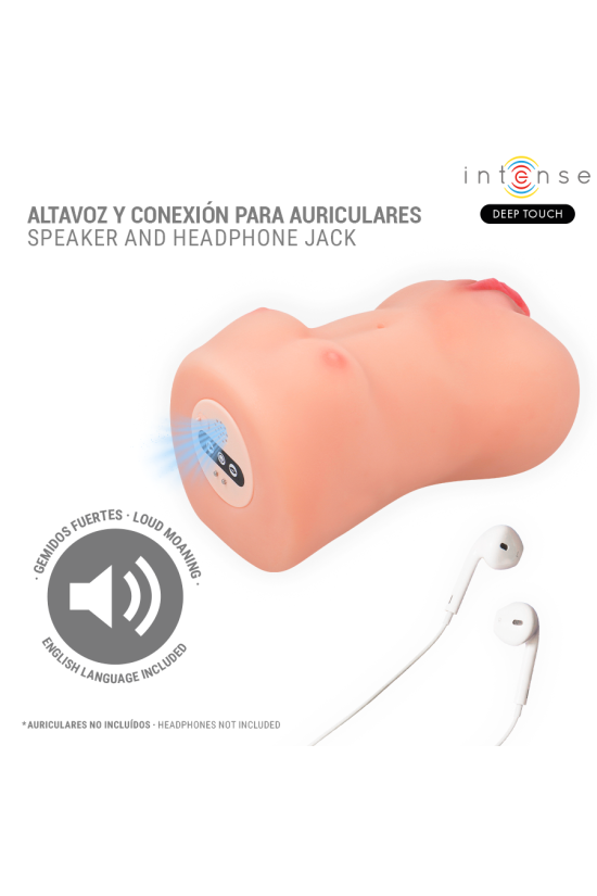 INTENSE DEEP TOUCH - CATHERINE VIBRATORE E MASTURBATORE A VENTOSA CON VOCAZIONE