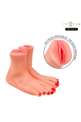 INTENSE DEEP TOUCH - MASTURBATORE A FORMA DI PIEDE IN DUE PEZZI GABBIE