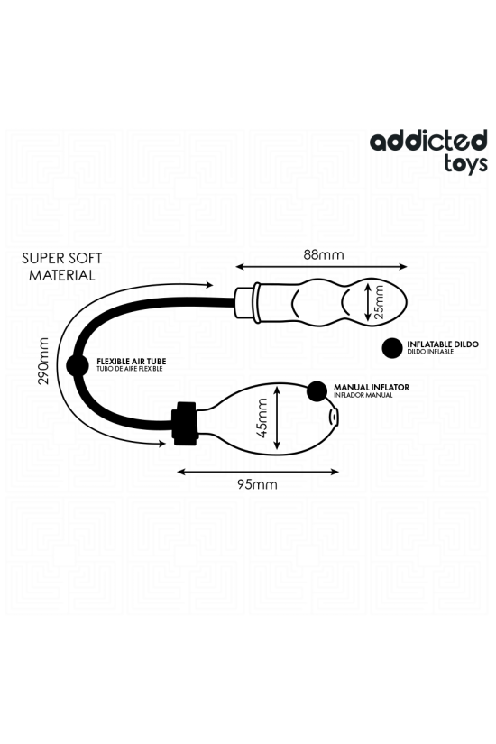 ADDICTED TOYS - PLUG ANAL INFLABLE MODELO 2