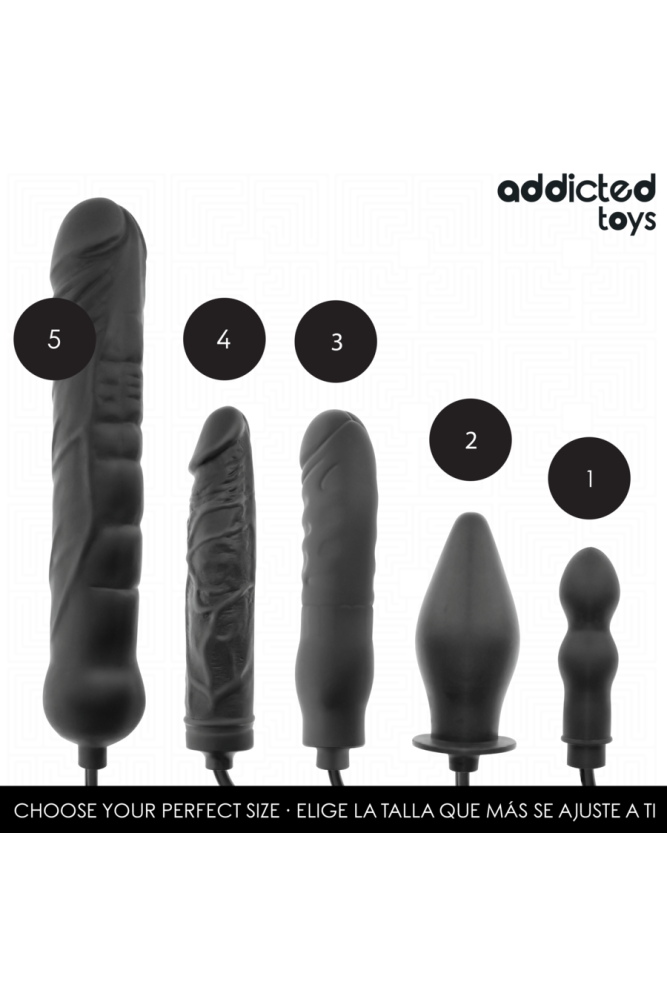 ADDICTED TOYS - DILDO INFLABLE XL MODELO 3