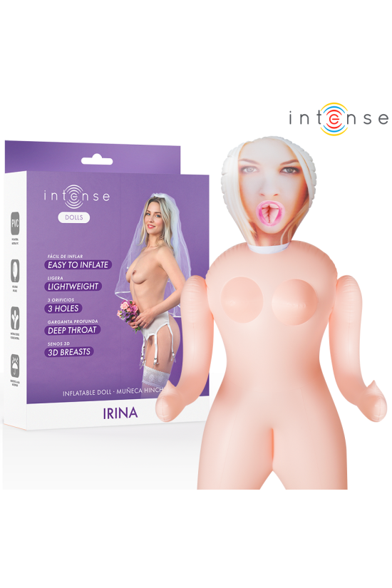 INTENSE DOLLS - IRINA BAMBOLA GONFIABILE CON TRE ORIFIZI