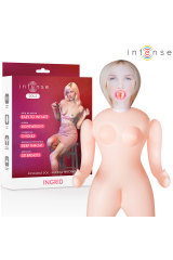 INTENSE DOLLS - BAMBOLA GONFIABILE INGRID CON TRE ORIFIZI