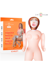 INTENSE DOLLS - SCARLETT BAMBOLA GONFIABILE CON TRE ORIFIZI