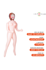 INTENSE DOLLS - SCARLETT BAMBOLA GONFIABILE CON TRE ORIFIZI