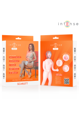 INTENSE DOLLS - SCARLETT BAMBOLA GONFIABILE CON TRE ORIFIZI