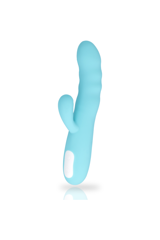 MIA - VIBRATORE ROTANTE EIFFEL BLU TURCHESE
