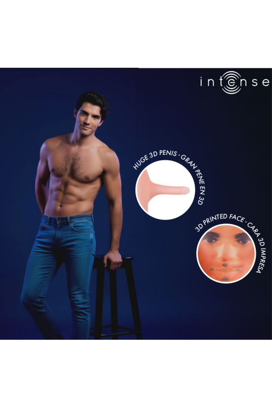 INTENSE DOLLS - BAMBOLA GONFIABILE ANTHONY CON PENE 3D