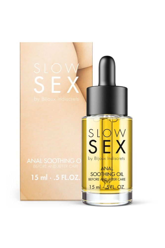 BIJOUX INDISCRETS - OLIO ANALE LENITIVO SLOW SEX 15 ML