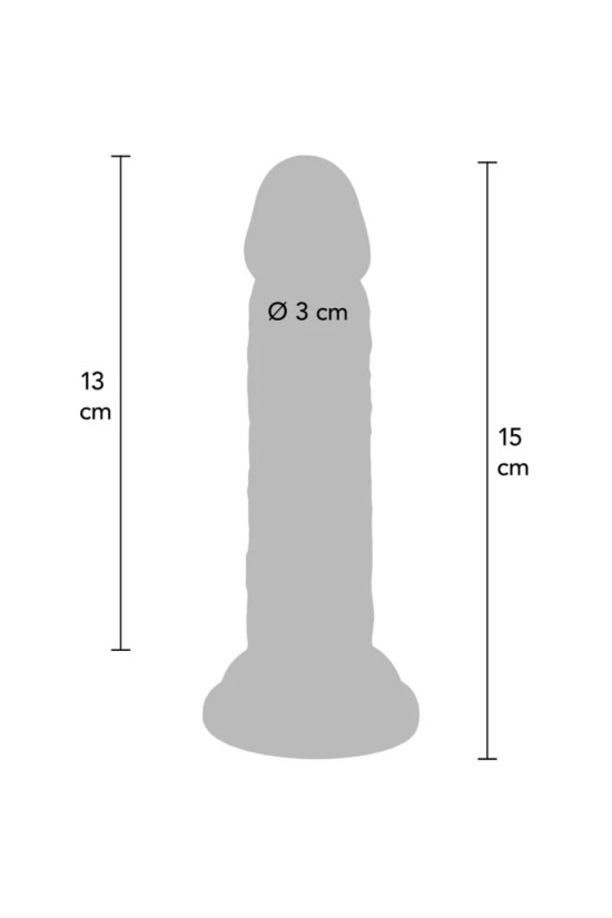 GET REAL - PENE REALISTICO DELUXE 15 CM