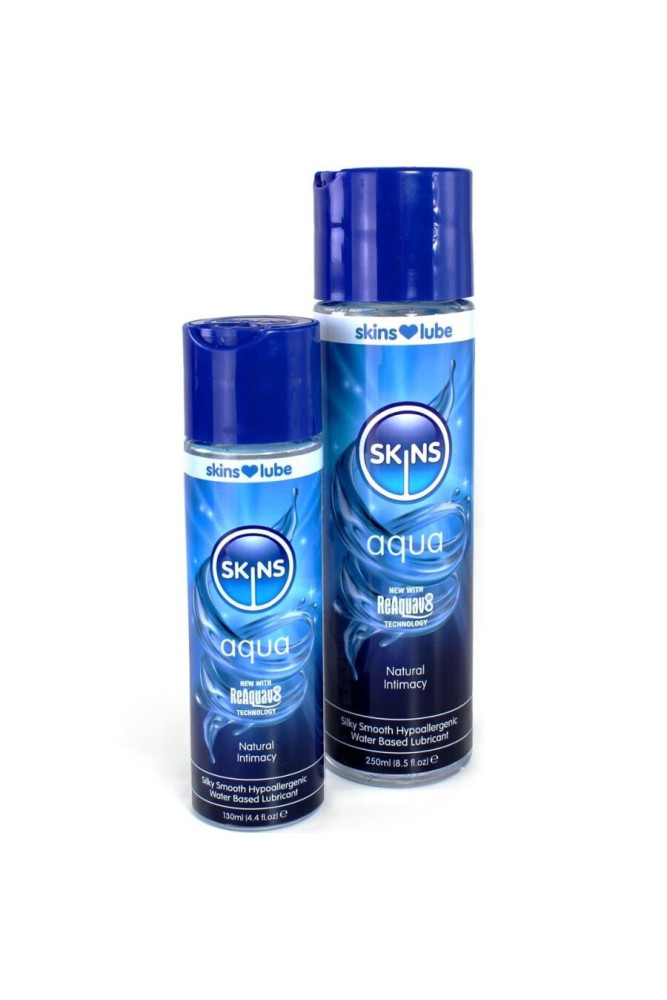 SKINS - AQUA LUBRIFICANTE A BASE D'ACQUA 250 ML