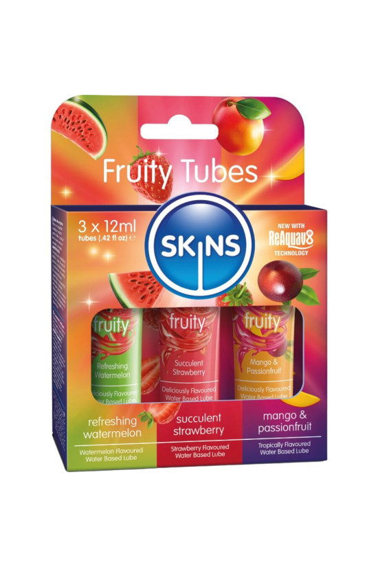 SKINS - KIT LUBRIFICANTI ALLA FRUTTA LUBRIFICANTI ALL'ANGURIA