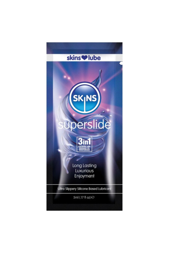 SKINS - SUPERSLIDE LUBRIFICANTE A BASE DI SILICONIO MONODOSE 5 ML
