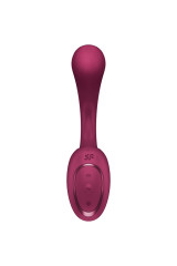 SATISFYER - G PER DEA 2 VIBRATORE CONIGLIO BOTTIGLIA BORDEAUX