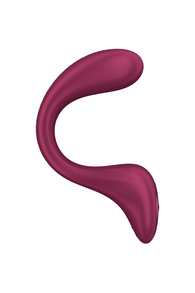 SATISFYER - G PER DEA 2 VIBRATORE CONIGLIO BOTTIGLIA BORDEAUX