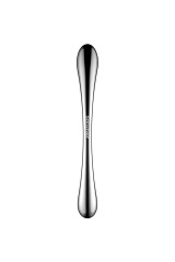 SATISFYER - DILDO A DOPPIA ESTREMITÀ IN ACCIAIO INOX COSMIC CREST 1